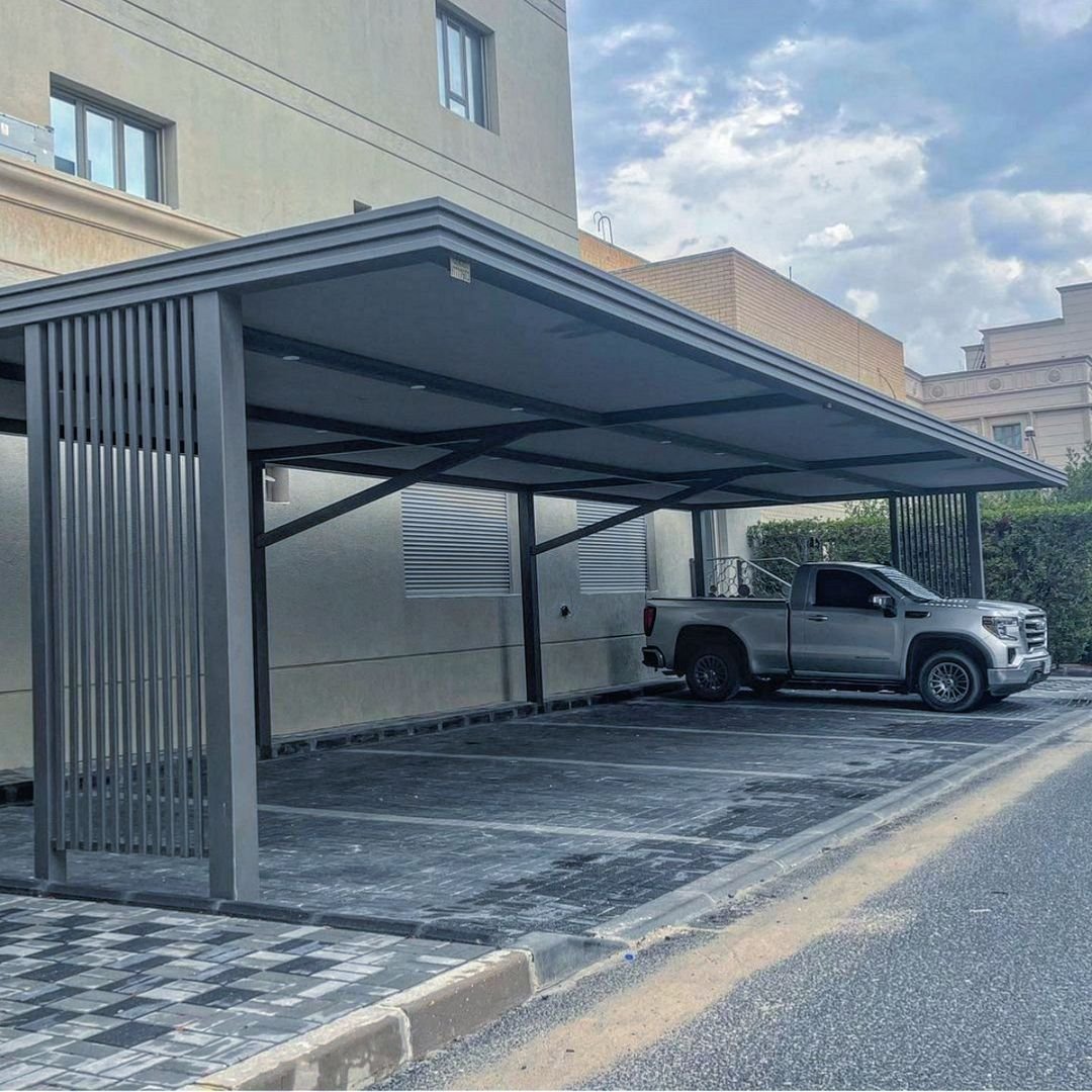 مظلات ألمنيوم حديثة للفلل